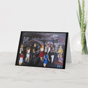 Schilderij 'No Control' van Alfred Fox Kaart