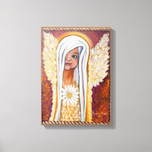 Schilderij print op doek Engel