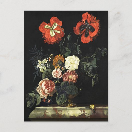  schilderij Stilleven met bloemen Briefkaart (Voorkant)