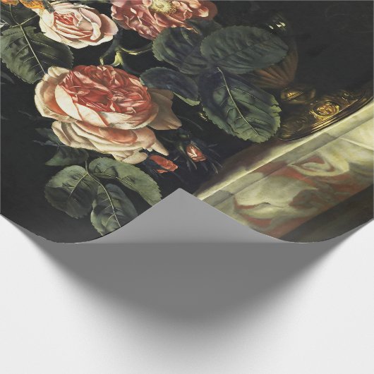 schilderij Stilleven met bloemen Cadeaupapier (Hoek)