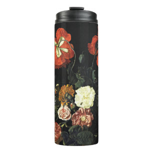 schilderij Stilleven met bloemen Thermosbeker