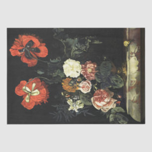 schilderij Stilleven met bloemen Tissuepapier