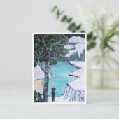 Schilderij van Alfred Fox Collectable Briefkaart (Staand voorkant)