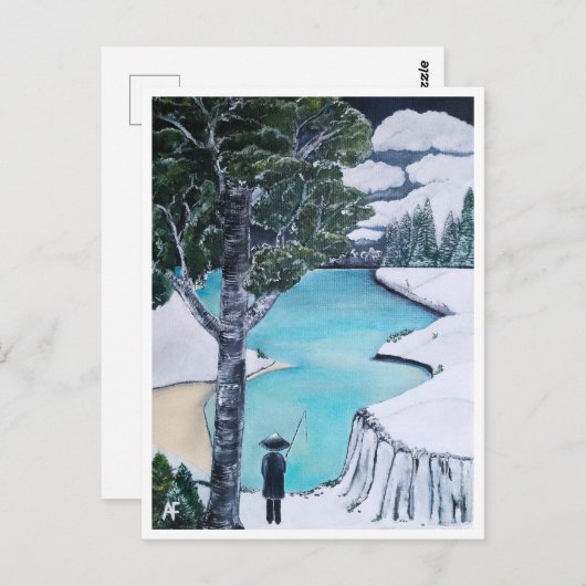 Schilderij van Alfred Fox Collectable Briefkaart (Voorkant / Achterkant)