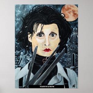 Schilderij van Alfred Fox Poster