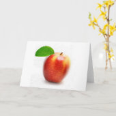 Schilderij van Apple - Wenskaarten Kaart (Gele Bloem)