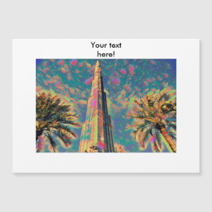 schilderij van Burj Khalifa