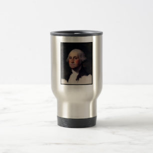 Schilderij van de Amerikaanse president George Was Reisbeker