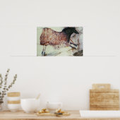 schilderij van een galoppingpaard, c.17000 BC Poster (Keuken)