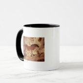 Schilderij van een paard, c.17000 BC Mok (Voorkant links)