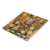 schilderij van Emile Bernard, Rozen, Tegeltje (Zijkant)