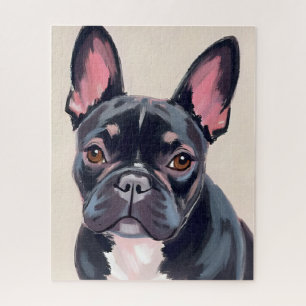 Schilderij van Franse Bulldog Legpuzzel