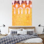 schilderij van Gustav Klimt Canvas Afdruk (Insitu (Slaapkamer))