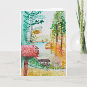 Schilderij van Lake Spivey Kaart