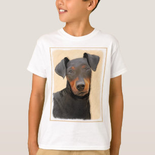 Schilderij van Manchester Terrier Originele Dier K T-shirt