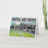 Schilderij van Mount Fuji door Alfred Fox Kaart (Voorkant)