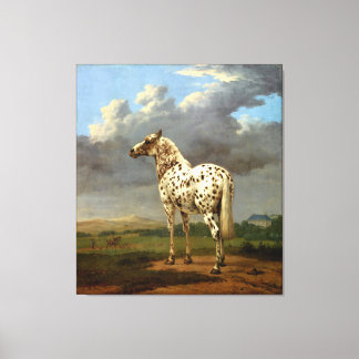 schilderij van paarden 9 canvas afdruk
