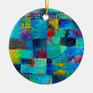 Schilderij van Paul Klee, Geterrasseerde tuin Keramisch Ornament