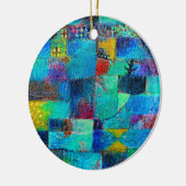 Schilderij van Paul Klee, Geterrasseerde tuin Keramisch Ornament (Links)