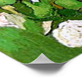 Schilderij van Vincent Van Gogh, Stilleven-Roze Ro Poster (Hoek)