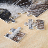 Schilderij van wasbeer legpuzzel (Zijkant)