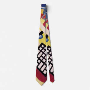 Schilderij van Wassily Kandinsky, Zwarte lijst Stropdas