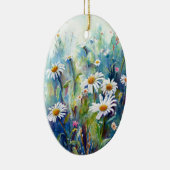 schilderij van waterverf in het zuivelveld keramisch ornament (Rechts)