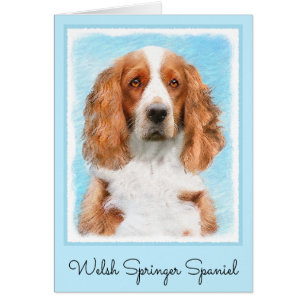 Schilderij van Welsh Springer Spaniel - Originele 