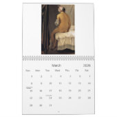 Schilderijen in het Louvre Kalender (Mar 2026)