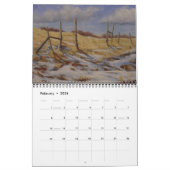 Schilderijen van de Amerikaanse West Calendar Kalender (Feb 2026)