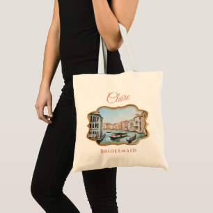 Schilderijen van Grand Canal, Venetië, Italië Brui Tote Bag