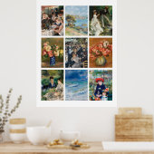 Schilderijen van Renoir Poster (Keuken)