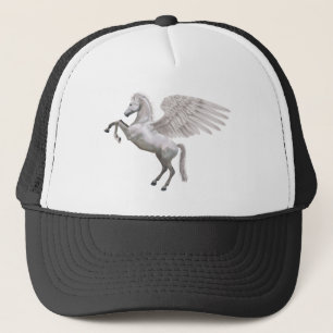 schildering van het paard pegasus trucker pet