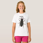 Schildering van keverinsecten t-shirt (Voorkant volledig)