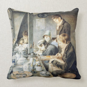 Schilderkamer van de heer Baxter, nr. 1 Goldsmith Kussen