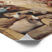 Schilderkunst van Hieronymus Bosch Poster (Hoek)