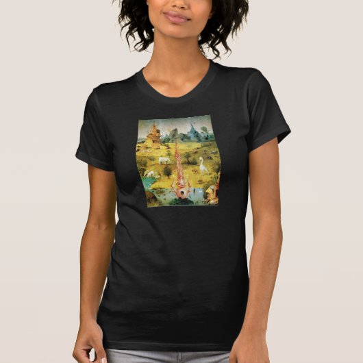 Schilderkunst van Hieronymus Bosch T-shirt (Voorkant)