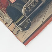  schilderkunst van Parijs Fleece Deken (Hoek)