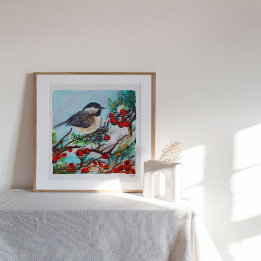 Schilderkunst voor kippen afdrukken poster