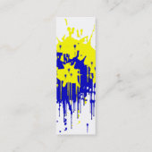 Schilderplaatprofielkaarten Mini Visitekaartje (Achterkant)