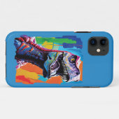 Schilderportret van een Tyrannosaurus rex | T-Rex Case-Mate iPhone Case (Achterkant (horizontaal))