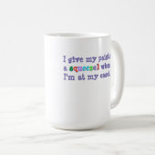 Schilders: Creëer je eigen mok met mijn pakkende w (Voorkant rechts)