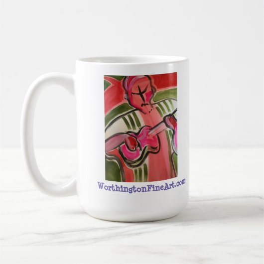 Schilders: Creëer je eigen mok met mijn pakkende w (Links)