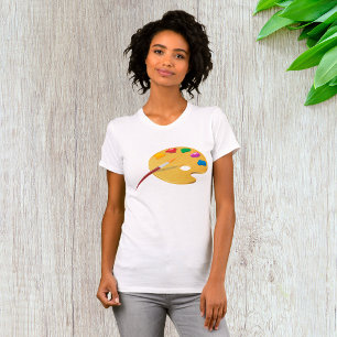 Schilders Palet Vrouwen T-shirt