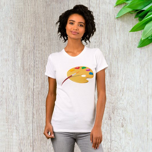Schilders Palet Vrouwen T-shirt