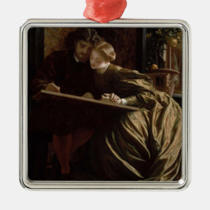 Schildershuwelijksreis (door Frederic Leighton) Metalen Ornament
