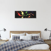 Schilderstaafdoek Canvas Afdruk (Insitu (Slaapkamer))