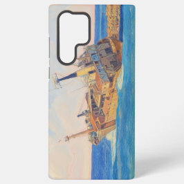 Schilderstijl afbeelding van Edro III-scheepswrak  Samsung Galaxy Hoesje