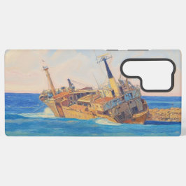 Schilderstijl afbeelding van Edro III-scheepswrak  Samsung Galaxy Hoesje