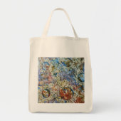 schildertechnieken" GALAXY " Tote Bag (Voorkant)